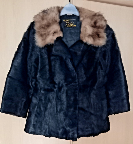 Damen felljacke s aus - felljacke, gr.