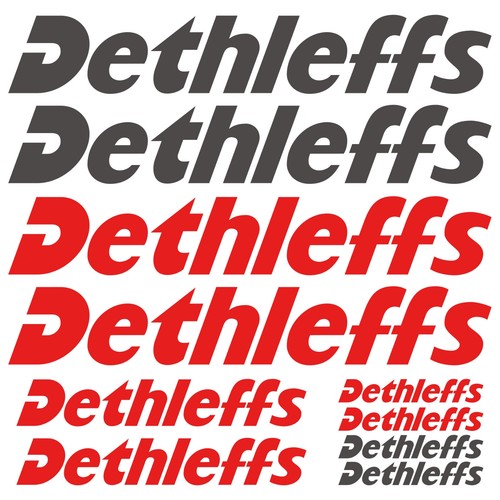 Dethleffs aufkleber sticker