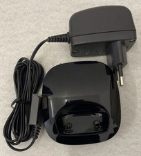 Gigaset Ladeschale für Mobilteil C59H C610H C610 C610A Pianoschwarz mit Netzteil