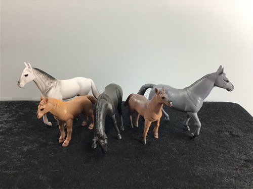 Pferde,Kunststoff,mini,mit