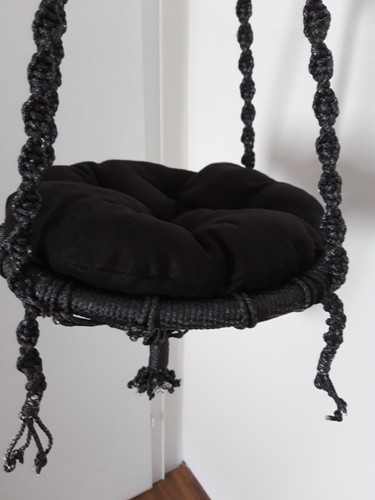Makramee-Katzenschaukel