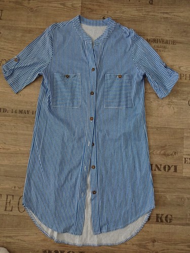 Neu longbluse baumwolle l - neu,
