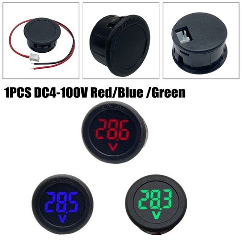 Rundes voltmeter - rundes,