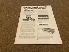 HIFIB1 WERBUNG 11X8 TANDBERG