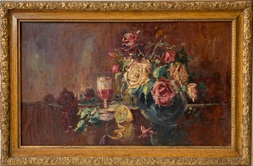 ölbild impressionist - Ölbild,
