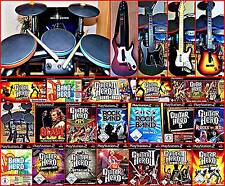 PS2 GUITAR HERO World Tour, Aerosmith, Greatest Hits, GH 1,2,3, Rock Band * Ausw