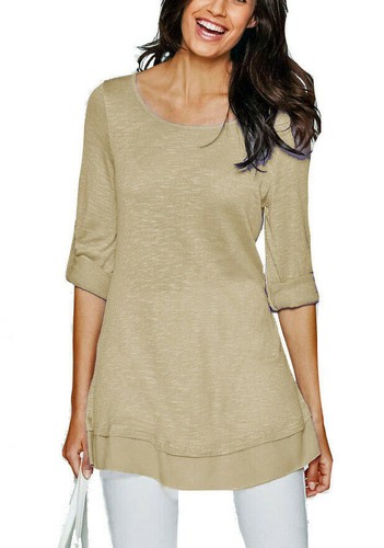 Langarm shirt tunika - shirt,