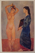 PICASSO Pablo AKT die Toilette