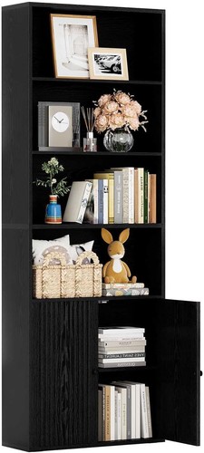 Bücherregal mit türen - bücherregal,