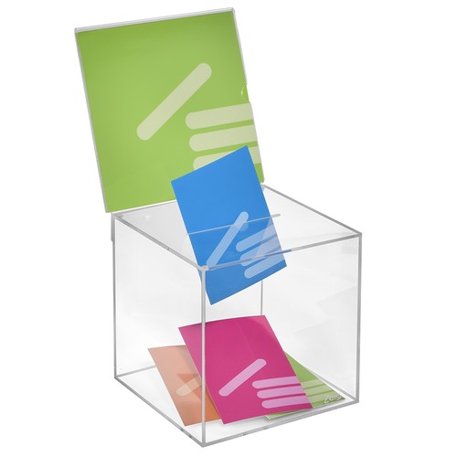 Losbox aus acrylglas - losbox,