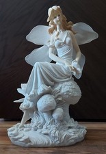 Dekofigur Elfe, 40 cm hoch, Keramik