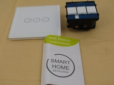 WiFi Smart Home Touch Einzel-Glas-Lichtschalter
