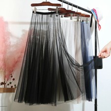 Damen Netz Spitze Rock