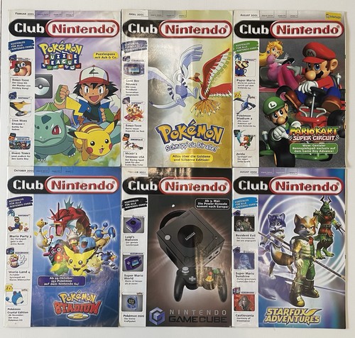 Club nintendo magazin - 6x,