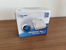 Allnet ALL0333CJ Rev. C ADSL/ADSL2+ Modem (Annex B/J) – Neu, unbenutzt