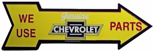 Chevrolet parts schild - chevrolet, us