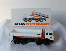 Conrad Iveco Atlas Weyhausen Abrollcontainer 4-achs Absetzcontainer LKW OVP 1:50