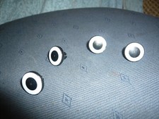 Playmobil Eisenbahn...4x gute Schwarz/Weiße""PUFFER""für Lokomotiven und Waggons