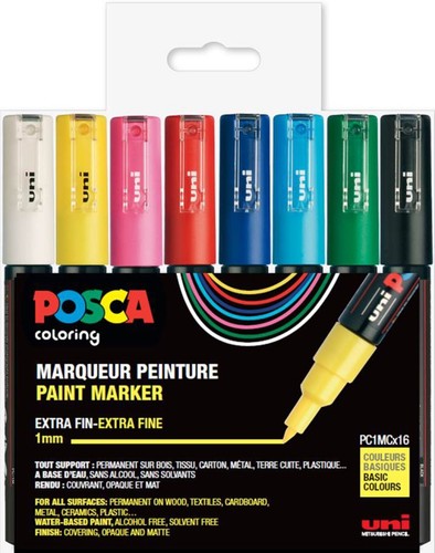 Posca pigmentmarker 1mc - posca,