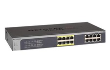 Teildefekt! Netgear JGS516PE-100EUS 16-Port ProSAFE Managed Gbit PoE Plus Switch