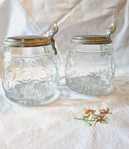 Bierkrug glas mit - glas,
