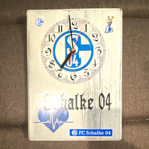 Schalke wanduhr - schalke, 04