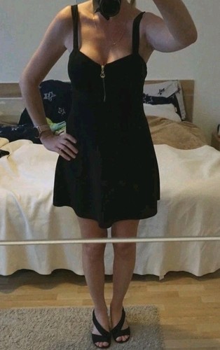 Damen kleid m schwarz - kleid,