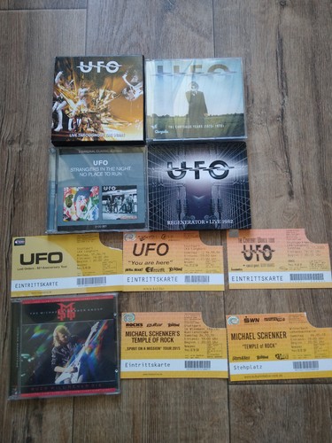 Ufo michael schenker rare cds - ufo,