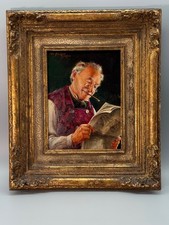 Otto Kirchner (act. 1900-1930) München + Original Ölgemälde Top Qualität