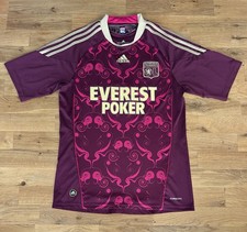 Olympique Lyon Trikot 2010/11 Auswärts - Original Adidas - Größe M - 7 Mbappe