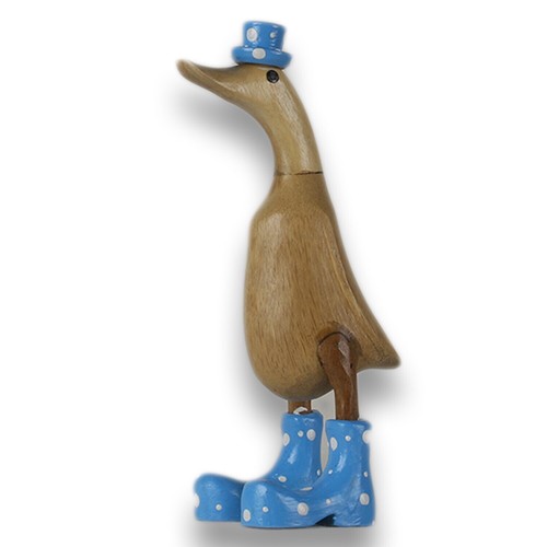 Holz ente lauf gartendeko - holz,