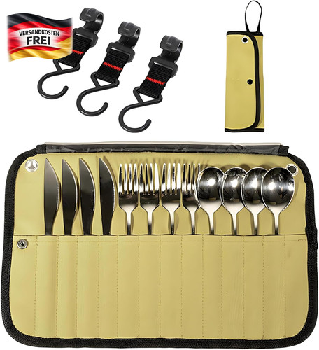 Camping bestecktasche mit - camping,