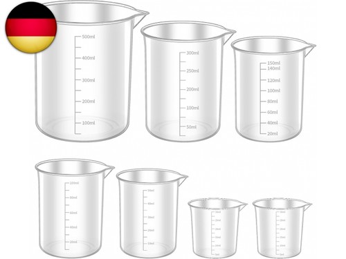 Stück messbecher set ml - 7, set,