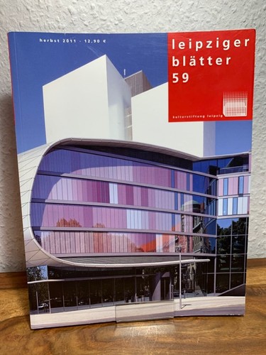 Leipziger blätter heft - leipziger, 59