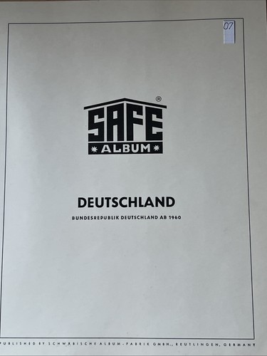 Brd safe vordruck album - brd,