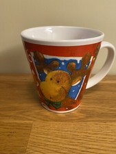 Tasse Elch Weihnachten 300 ml rot