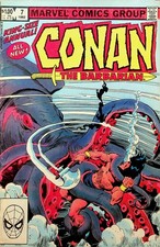 [EN] - Conan the Barbarian, Annual #7 / 1982 Marvel, gut bis sehr  gut!
