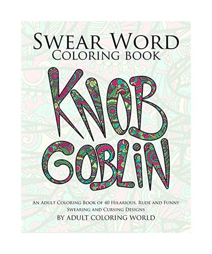 Swear word coloring book an - book:,