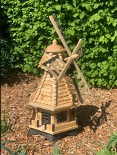 Garten windmühle holz 90 - windmühle,
