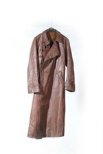 alter Ledermantel Lederjacke