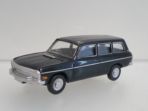 Audi kombi schwarz - l,