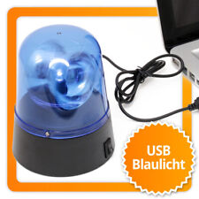USB Polizeilicht Blaulicht Notfall Licht Lampe Polizei Dekolicht Gadget Sirene