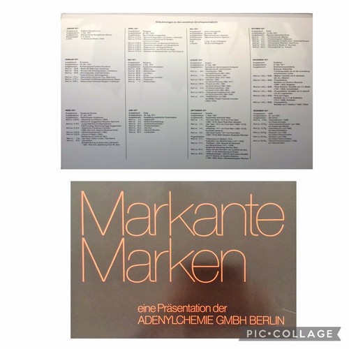 Briefmarkenkalender 1977 - , fa