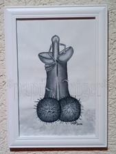 Surreale Kunst, Acryl auf