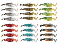 Abu Garcia Beast Bladed Jig 25cm 50g 4pcs Köder Gummiköder Chatterbait