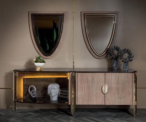 Sideboard mit spiegel - spiegel, möbel