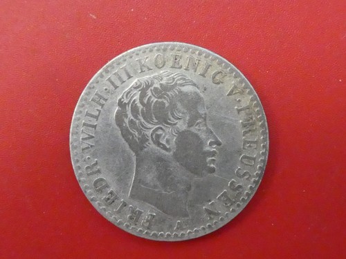 Preussen taler könig - preussen,, 1/6