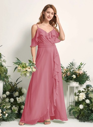 Maxikleid chiffon - 🩷maxikleid,