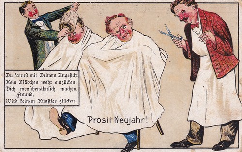 Postkarte humor prosit - postkarte,