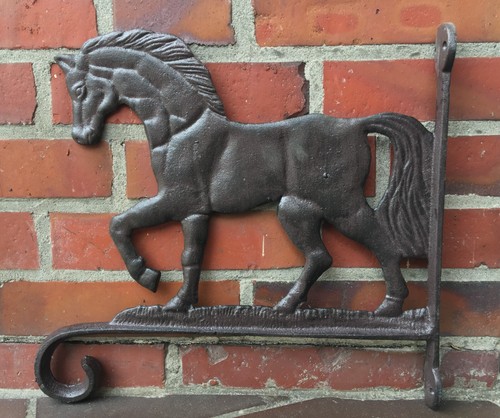 Wandhaken pferd gusseisen - wandhaken,